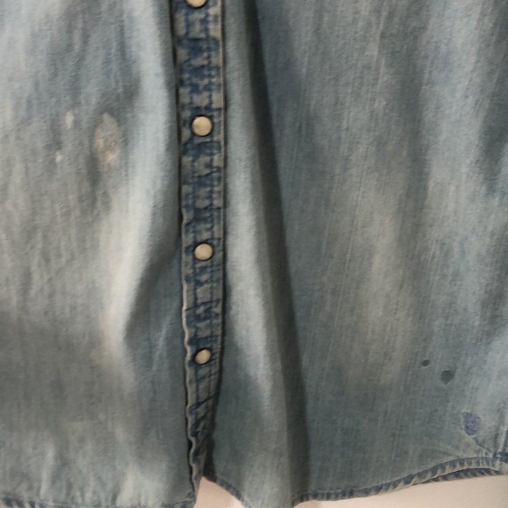 Denim shacket - Picture 4 of 7